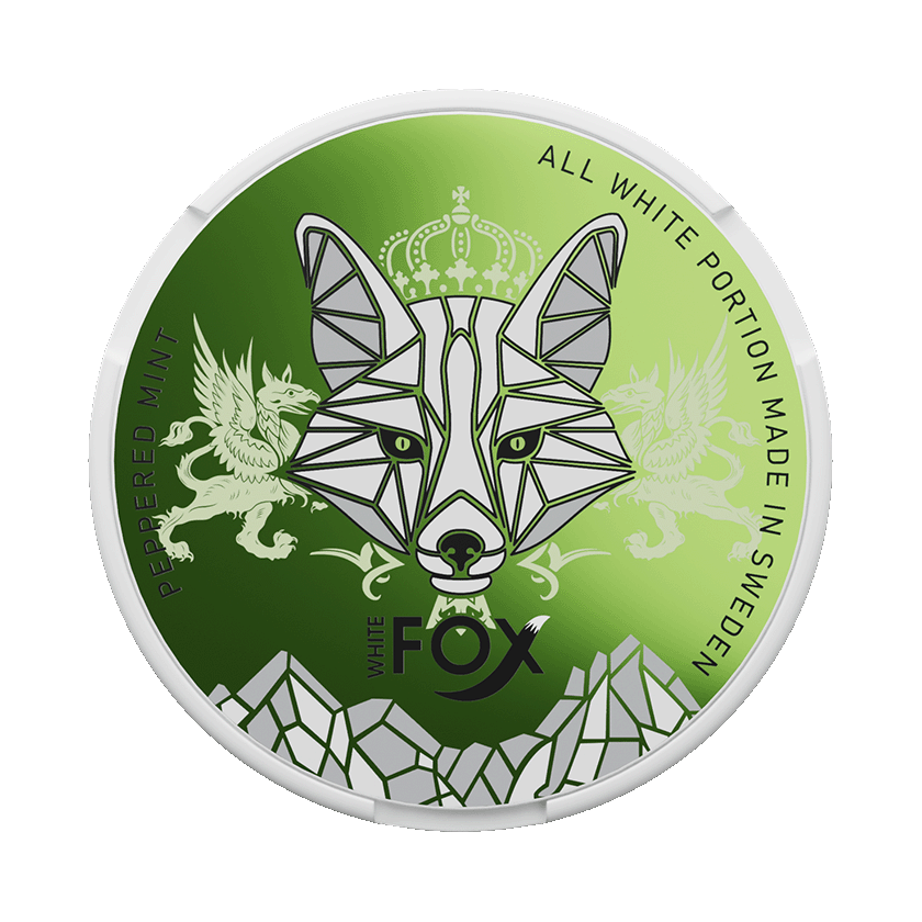 White Fox Peppered Mint 12mg dosa
