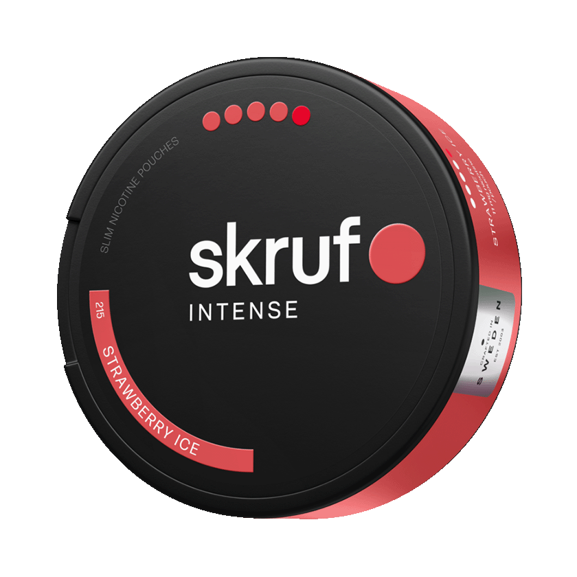 Skruf Intense No.215 Strawberry Ice 11,3mg dosa