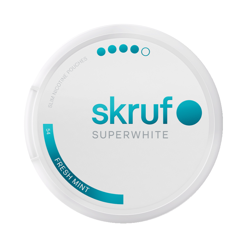 Skruf Superwhite No.54 Fresh Mint 11mg dosa