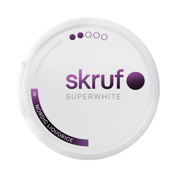 Skruf Superwhite No.56 Nordic Liquorice 6mg
