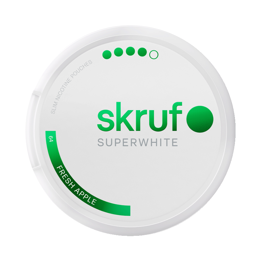 Skruf Superwhite No.64 Fresh Apple 12mg dosa