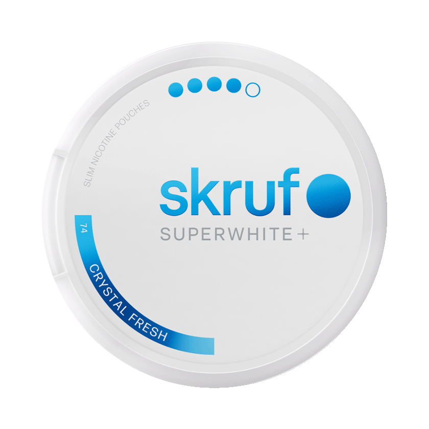 Skruf Skruf Superwhite Crystal Fresh 4 Extra Strong - snus