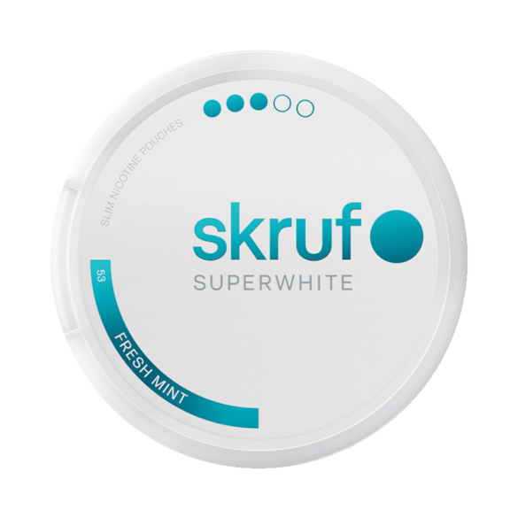 Skruf Superwhite No.53 Fresh Mint 10mg