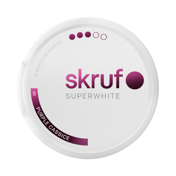 Skruf Superwhite No.63 Purple Cassice 9mg