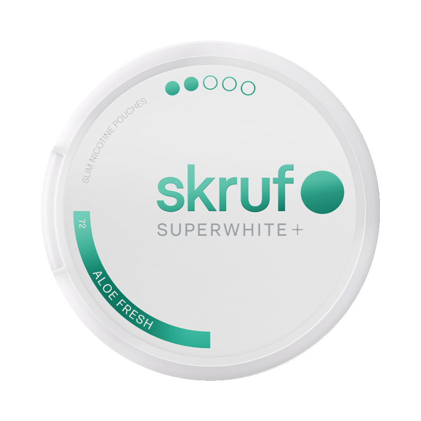 Skruf Superwhite Aloe Fresh 8mg dosa