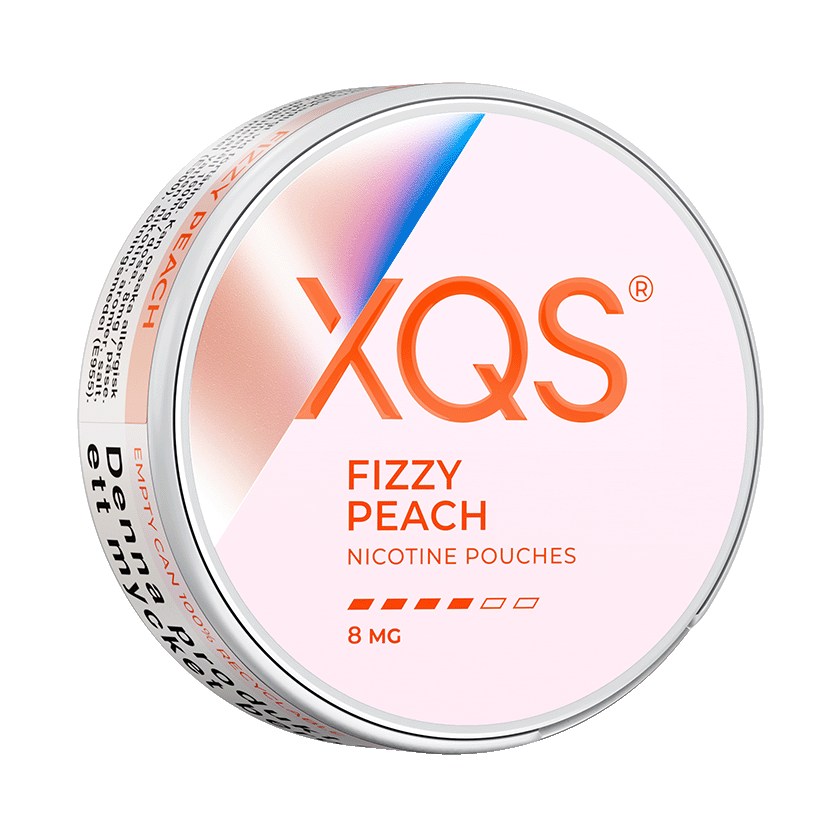 XQS Fizzy Peach 8mg dosa