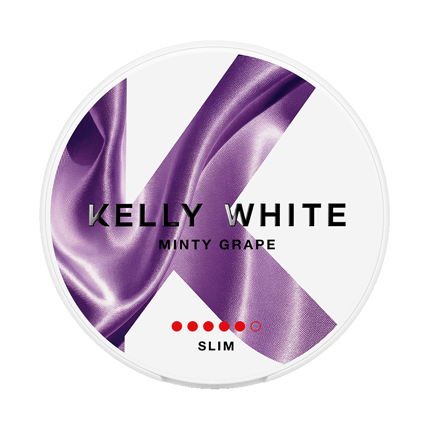 Kelly White Minty Grape 10mg dosa