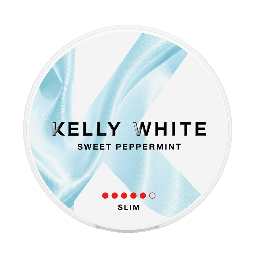 Kelly White Sweet Peppermint 10mg dosa