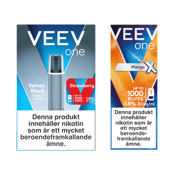 VEEV ONE Starterkit + Pod Mango Extra Line