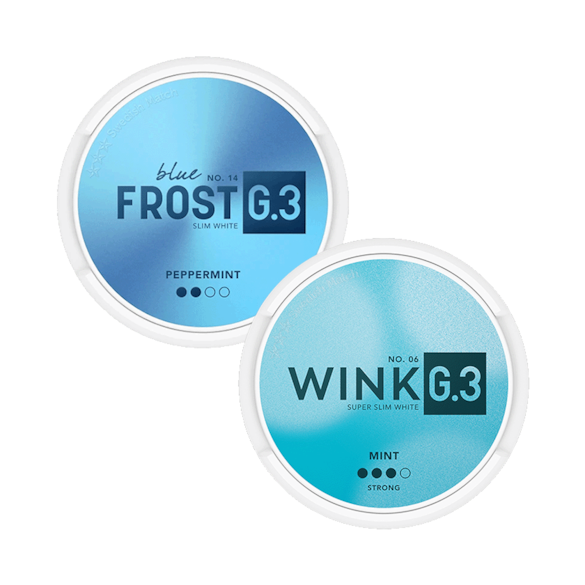 G.3 Mint 2-pack Mixpack