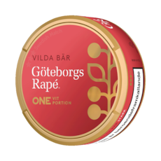 Göteborgs Rapé ONE Vilda Bär Vit Portion
