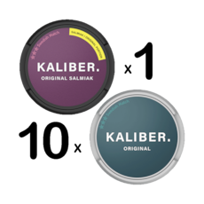 10 Kaliber Original + 1 Kaliber Original Salmiak