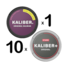 10 Kaliber Plus Original Stark + 1 Kaliber Original Salmiak