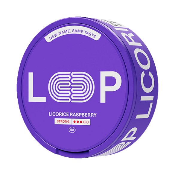LOOP Licorice Raspberry Strong 8,9mg