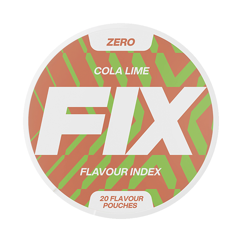FIX Zero Cola Lime Nikotinfri dosa