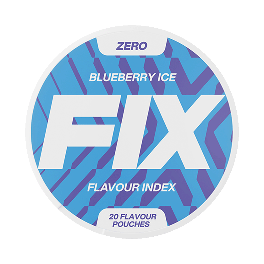 FIX Zero Blueberry Ice Nikotinfri dosa