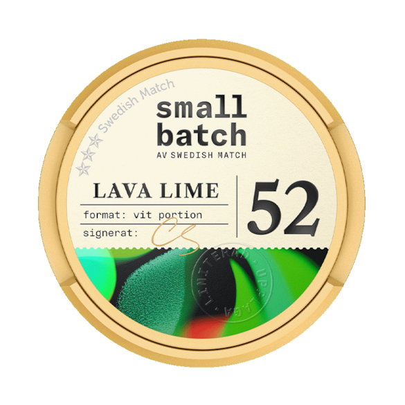 Small Batch No.52 Lava Lime Vit Portion