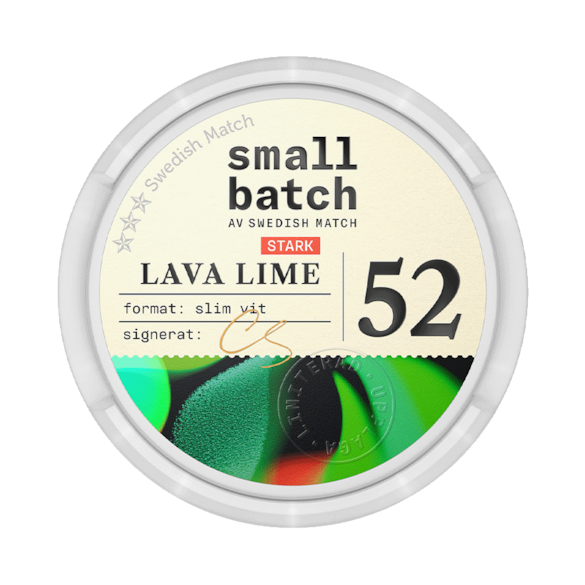 Small Batch No.52 Lava Lime Slim Vit