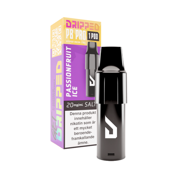 Dripped Panther Bar Pro Pod Passionfruit Ice